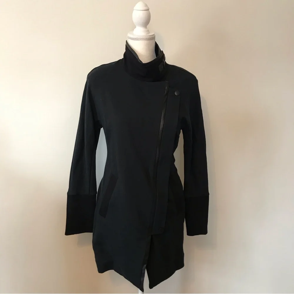 CAbi Renaissance Coat Green Black Small 3725 - Picture 7 of 16